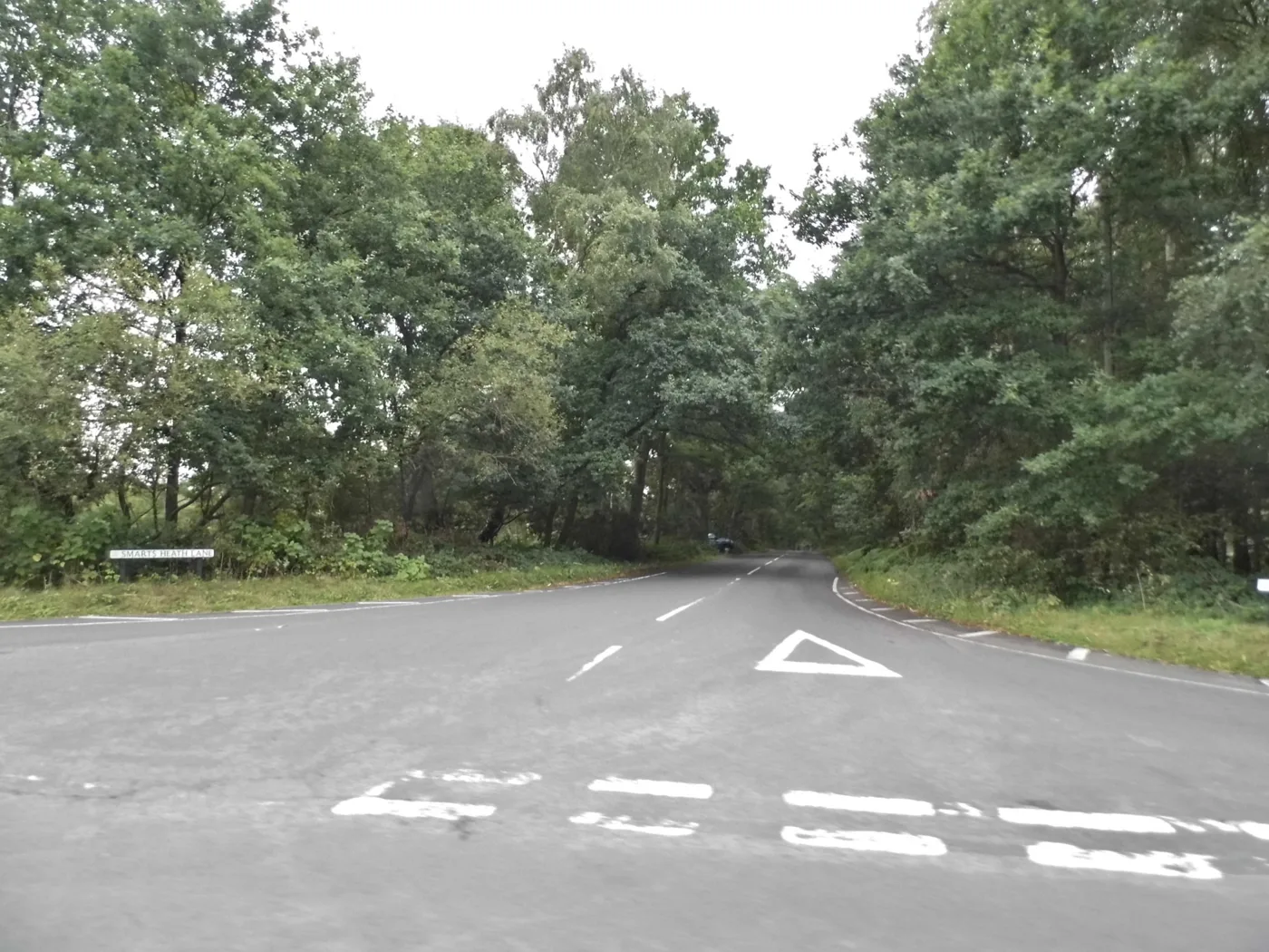 Smart's Heath Lane, on Woking's south western edge