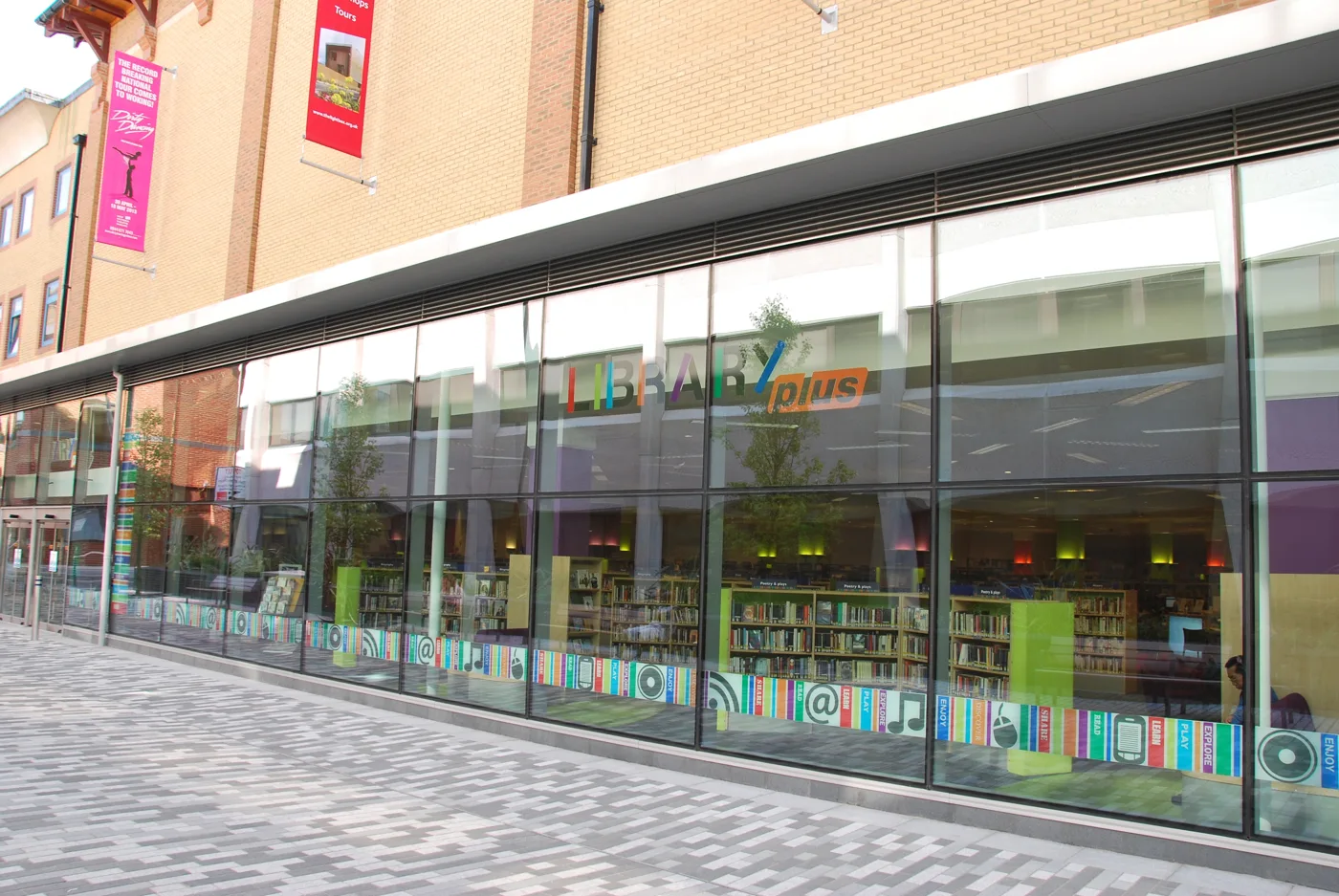Woking Library, where the first two Woking drop-in sessions were held on Friday